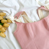 CORSET PINK BOW