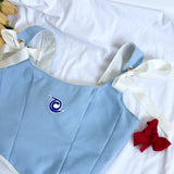 Gen Nébula collection corset baby blue