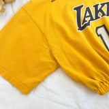 Lakers camiseta crop vintage Gasol