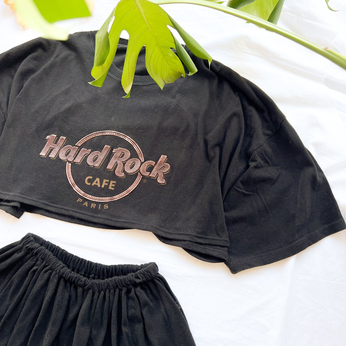 (XS) Hard Rock Café Paris reworked set vintage black