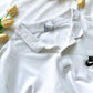 (XL) Nike polo crop vintage white OUTLET