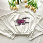 (S/M) Nike sudadera crop vintage white OUTLET
