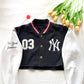 (XS/S) New York Yankees beisbolera crop vintage