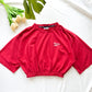 (XL) Reebok camiseta crop vintage red OUTLET